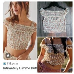 Free People Lace Top